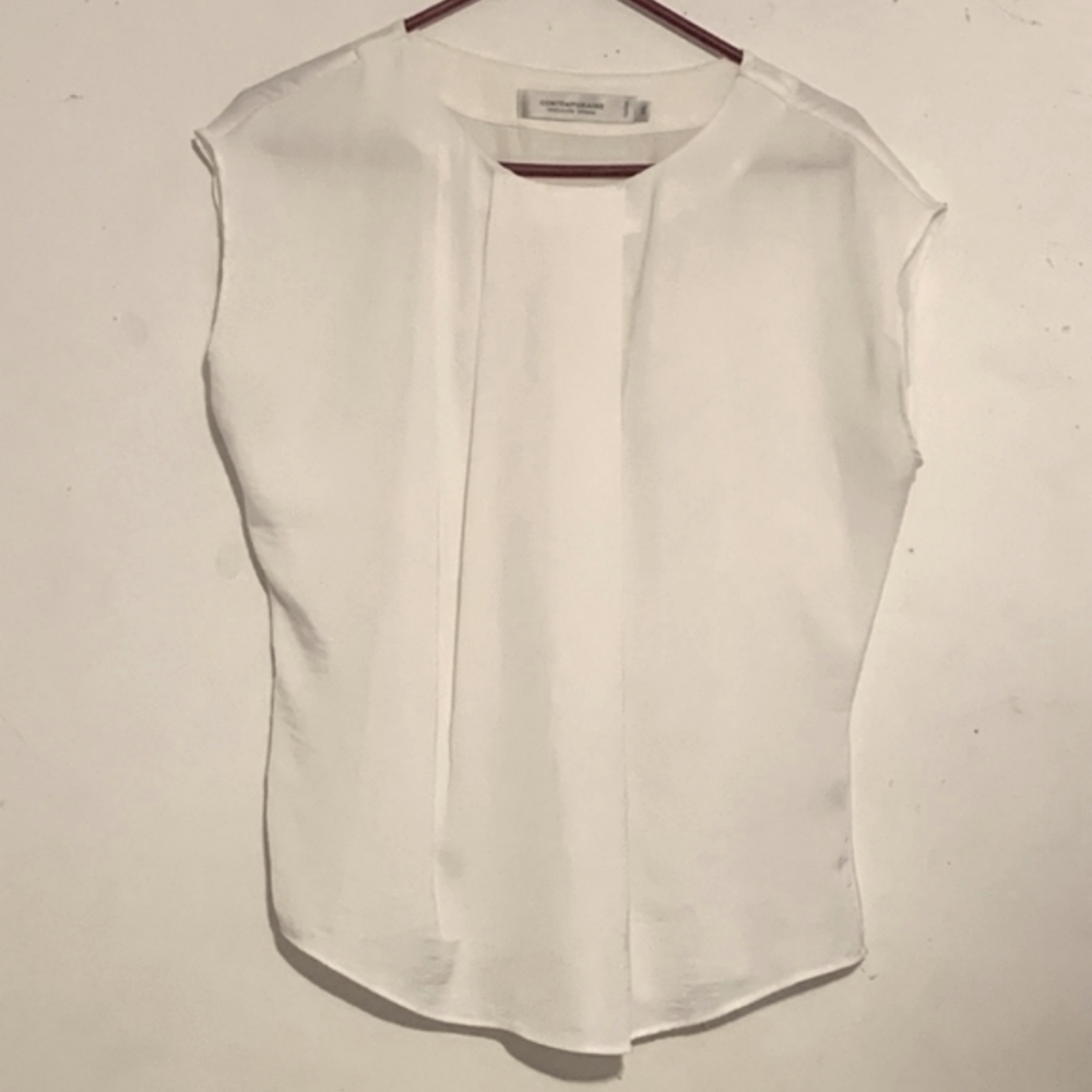 Simon Contemporaine sz Small Ivory Dress Shirt